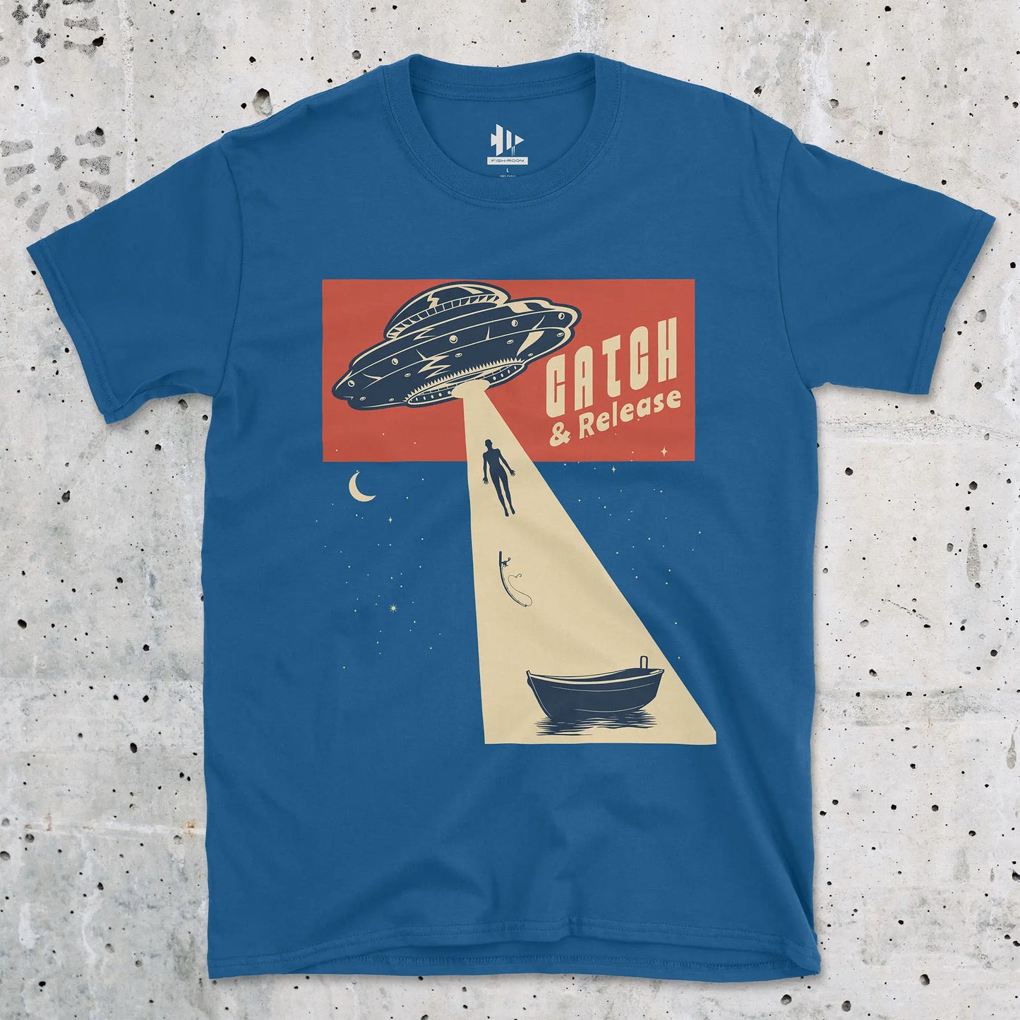 Catch & Release – UFO Edition Tee Royal T-Shirt