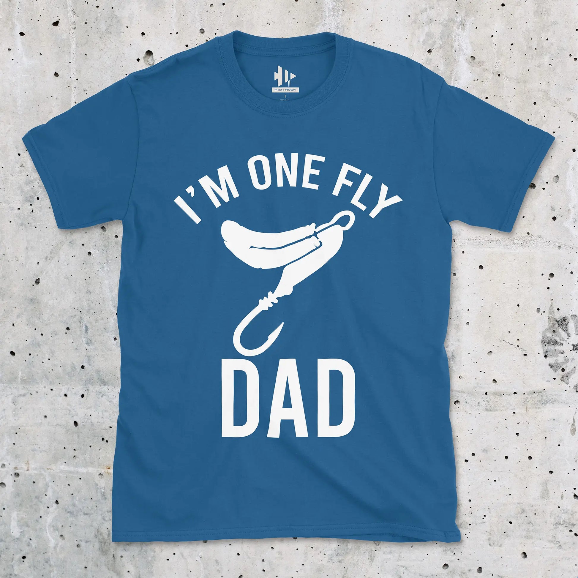 Royal, I'm One Fly Dad Tee – fish-room