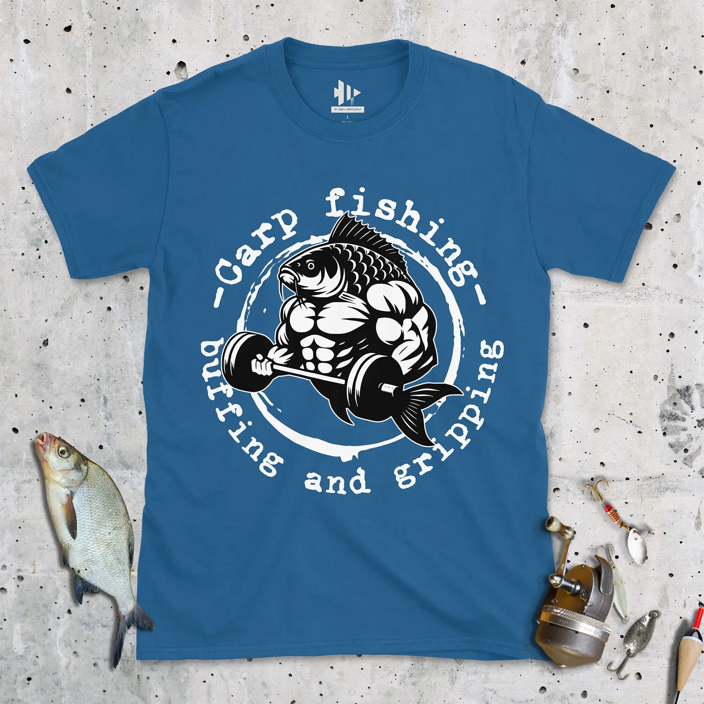 Royal, Carp Fishing, Buffing and Gripping Tee – fish-room