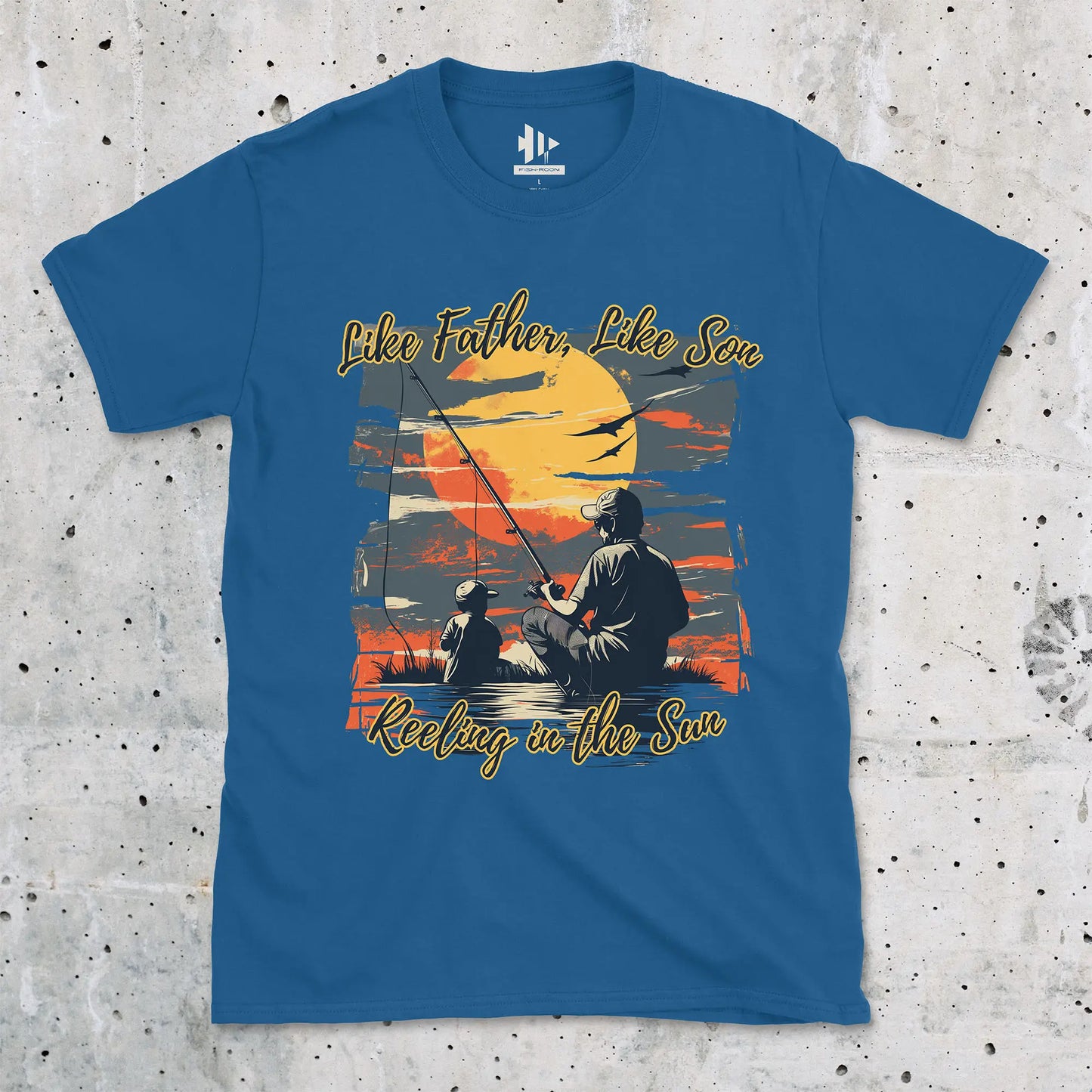 Royal, Like Father Like Son Tee – fish-room
