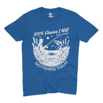 100% Fishing Day Tee