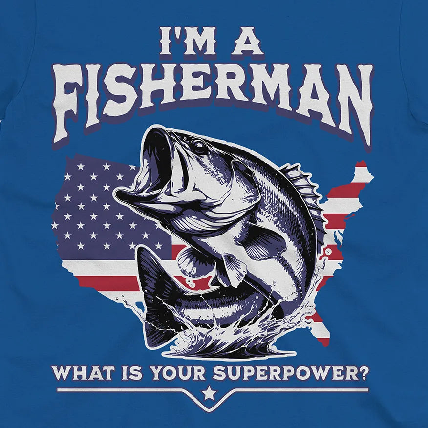 Fisherman Superpower Tee