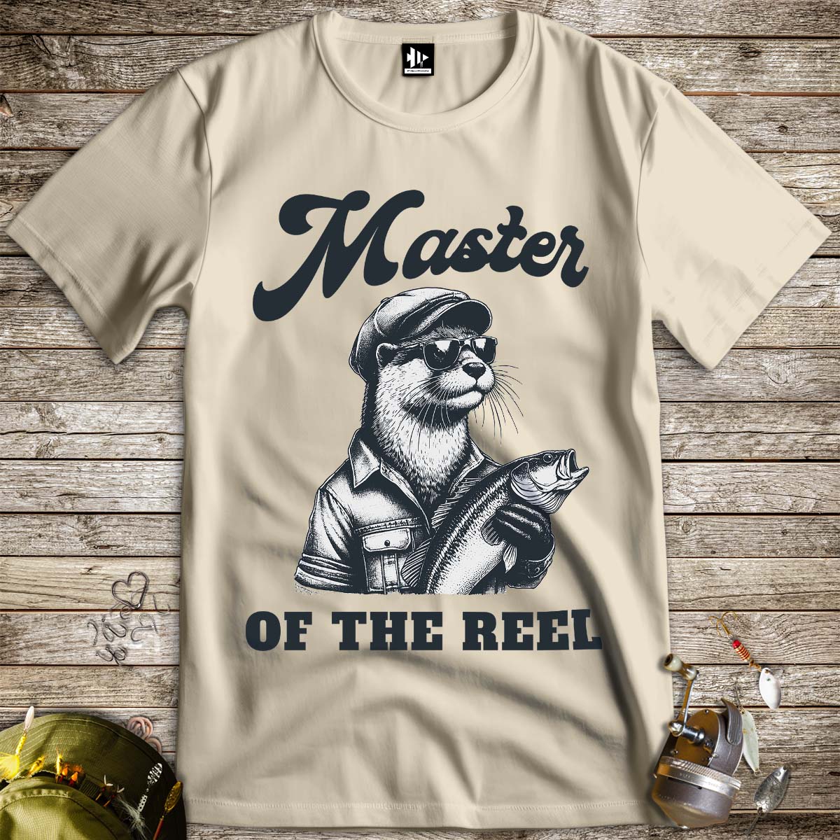 Master Of the Reel Tee-funny fishing t shirt-FISH-ROOM LLC