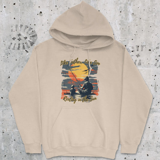 Sand, Like Father Like Son Hoodie – fish-room