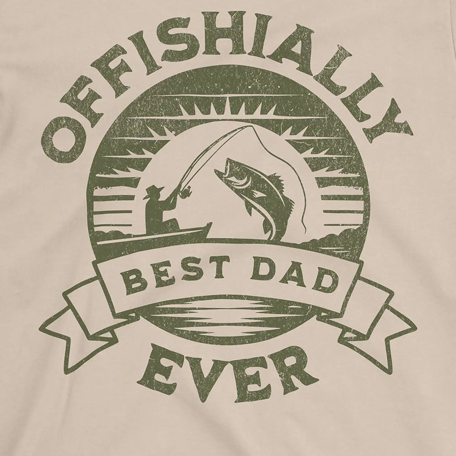 Sand, Offishially Best Dad Ever Tee – fish-room