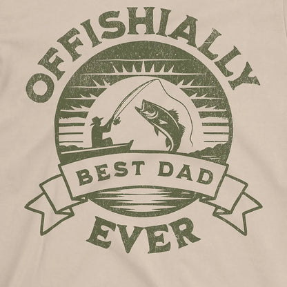 Sand, Offishially Best Dad Ever Tee – fish-room