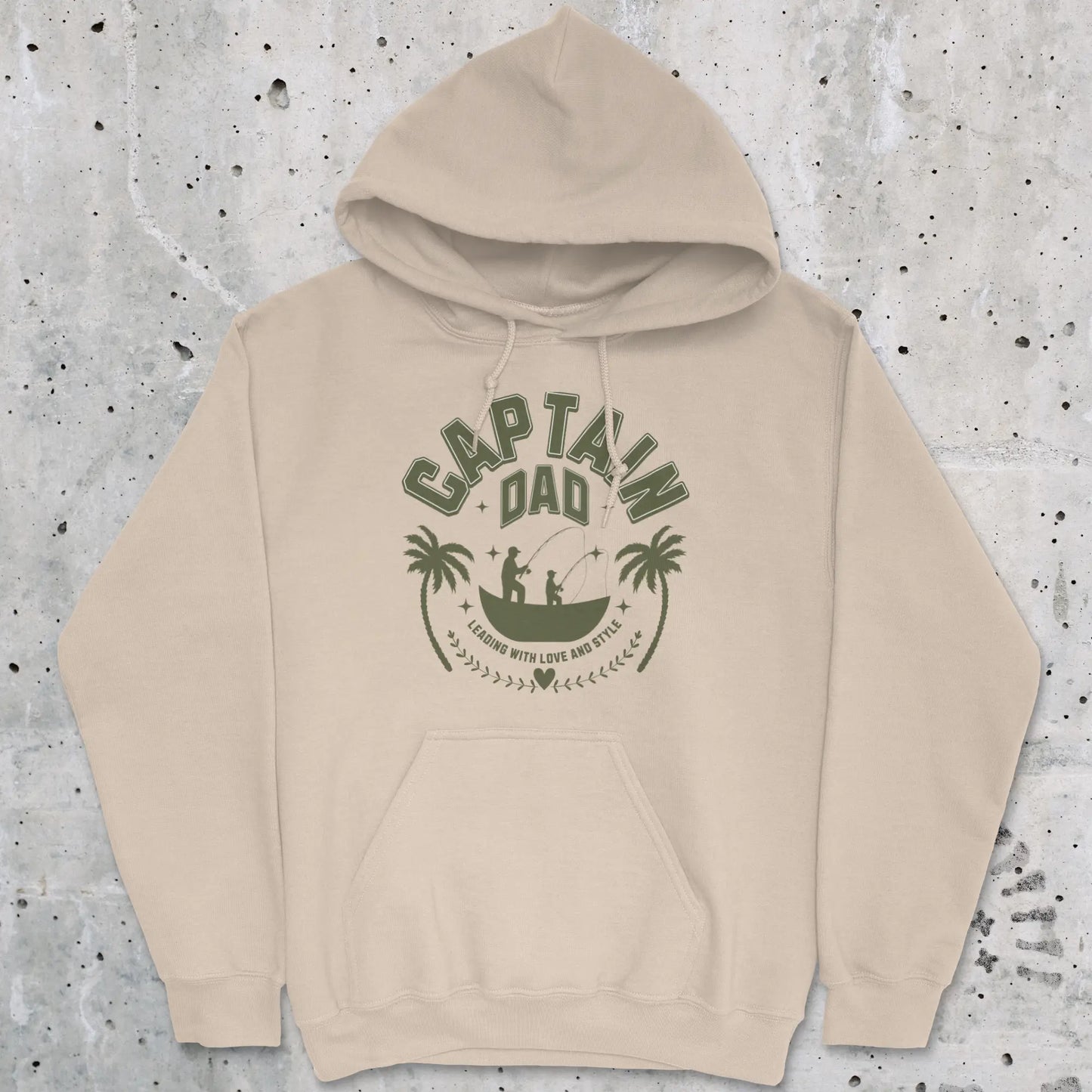 Sand, Captain Dad Hoodie – fish-room