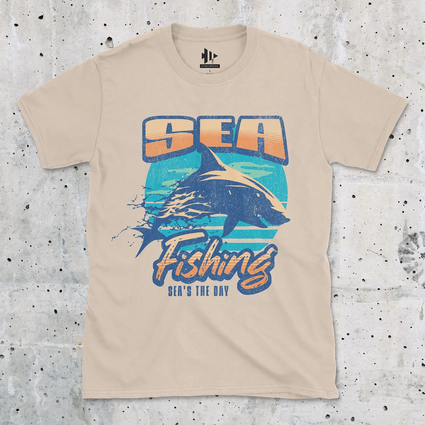 Sand, Sea Fishing, Sea's the Day Shark Tee – fish-room