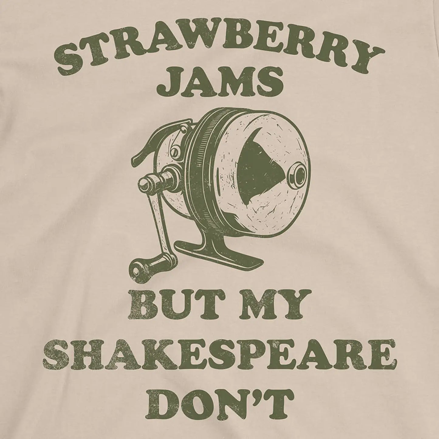 Sand, Strawberry Jams – But My Shakespeare Don’t Tee – fish-room