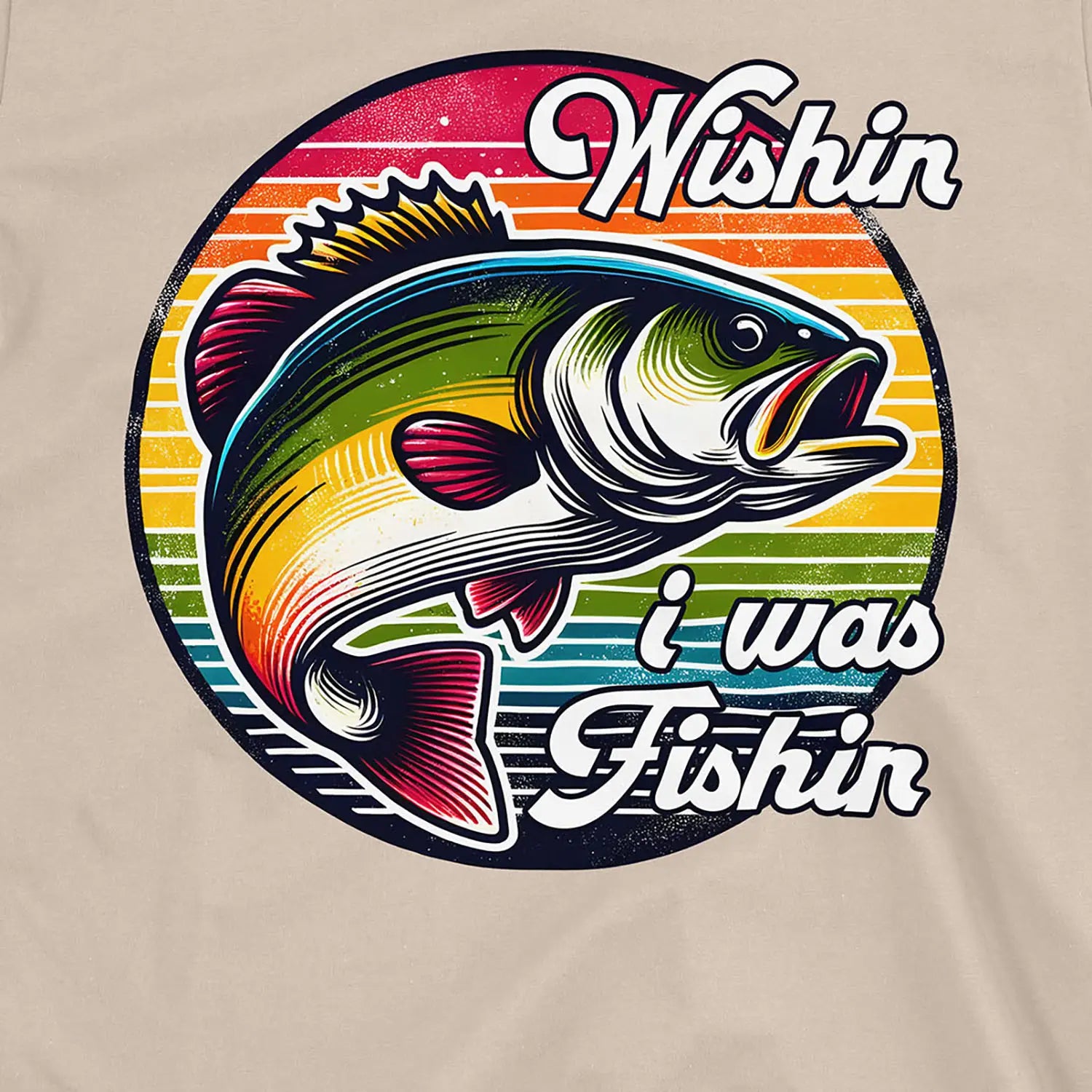 Sand, Wishin' I was Fishin' Tee – fish-room