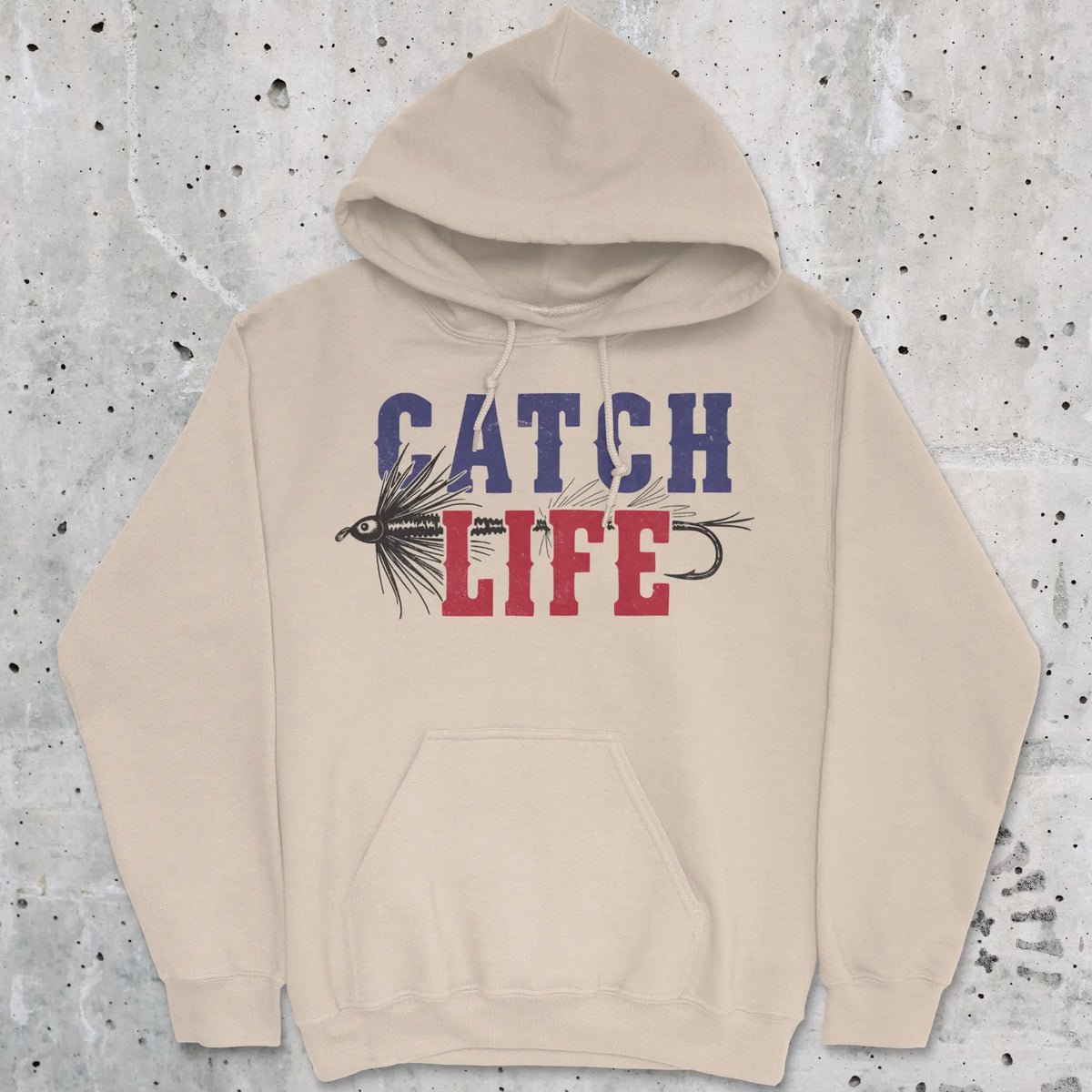 Sand, Catch Life Hoodie – fish-room