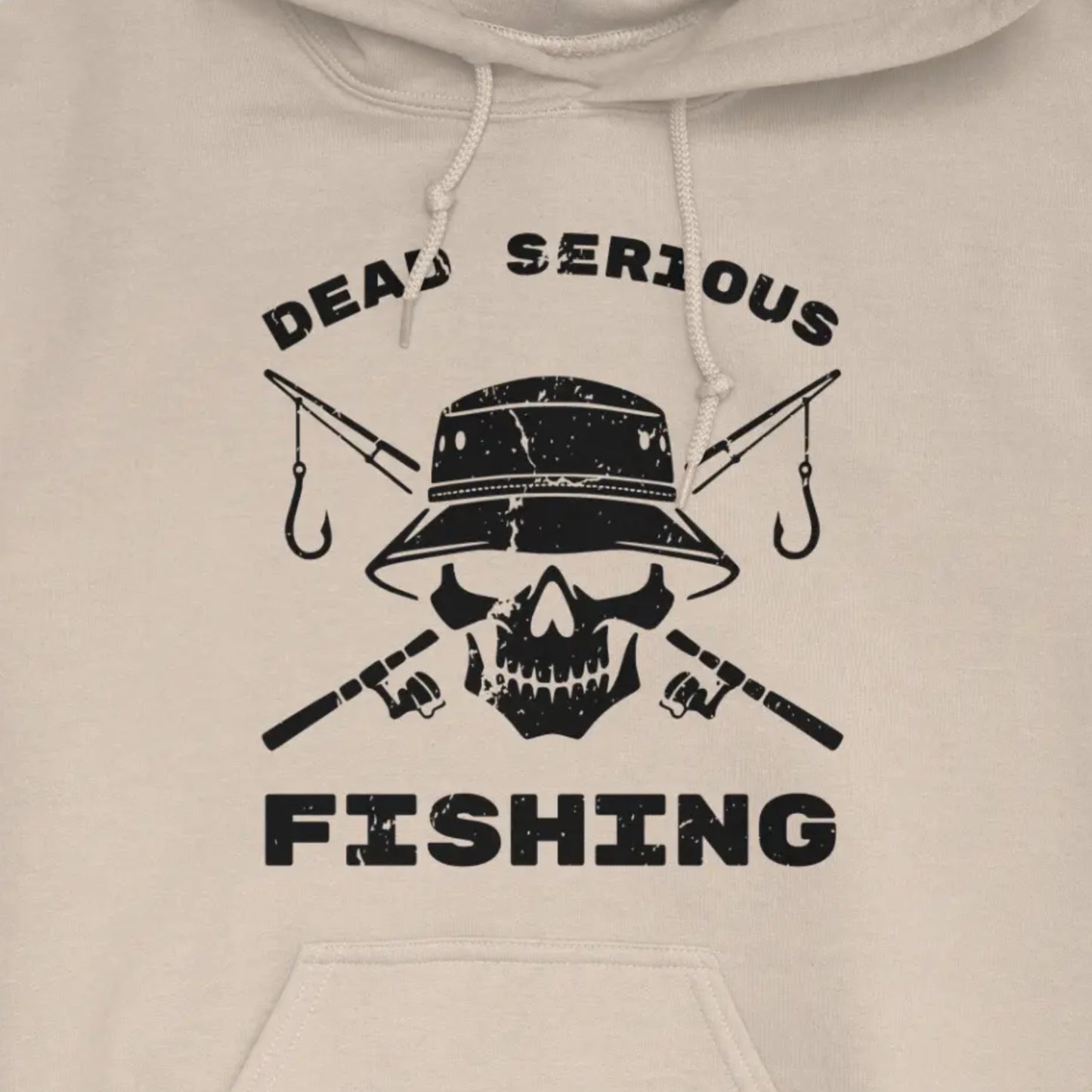 Sand, Dead Serious Fishing Hoodie – fish-room