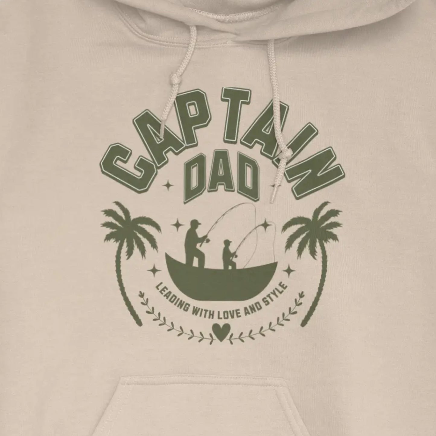 Sand, Captain Dad Hoodie – fish-room