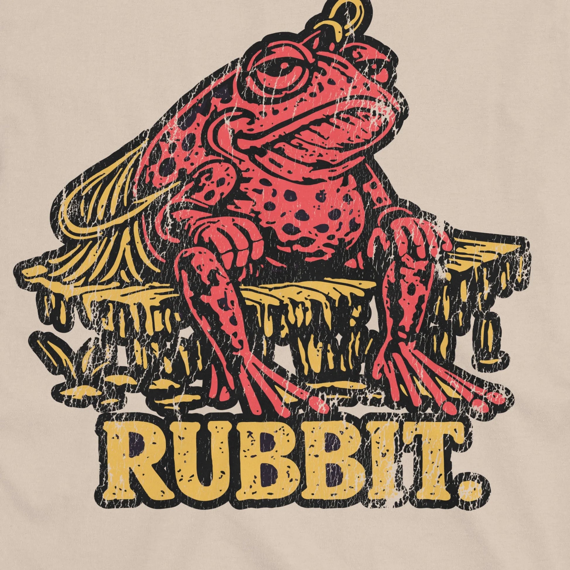 Sand, Rubbit Frog Lure Fishing Tee – fish-room