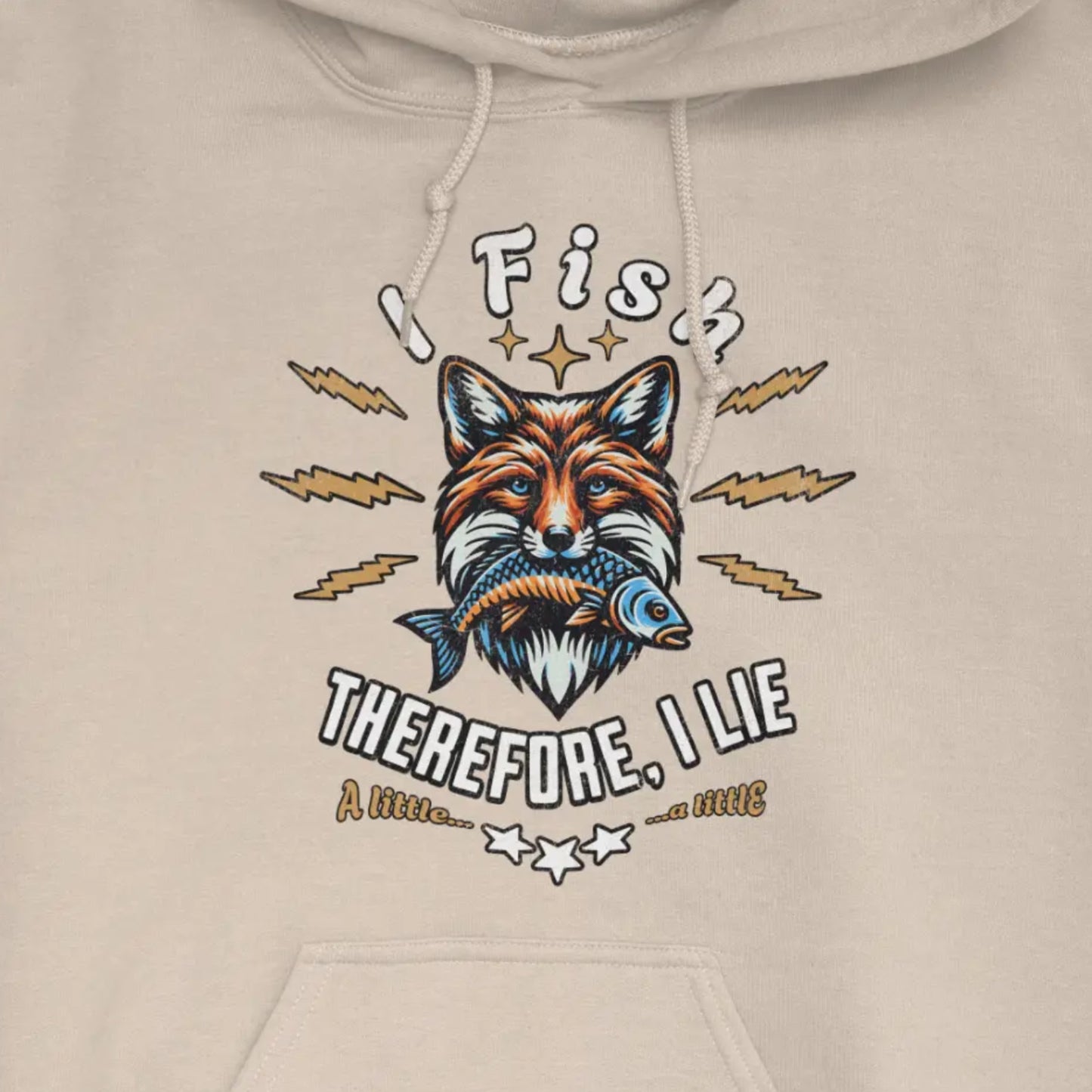 Sand, I Fish, Therefore I Lie... A Little Hoodie – fish-room