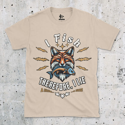 Sand, I Fish, Therefore I Lie... A Little Tee – fish-room