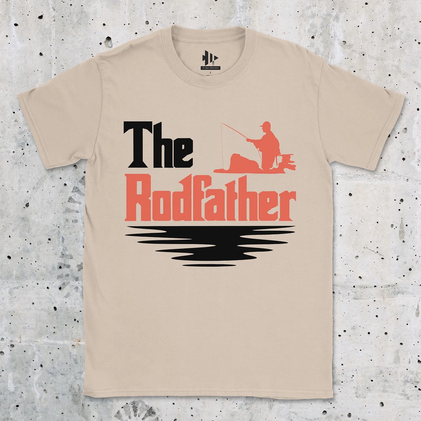 Sand, The Rodfather Tee – fish-room