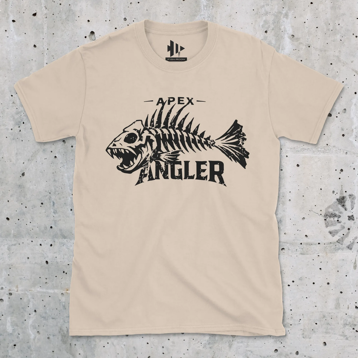 Sand, Apex Angler Tee – fish-room