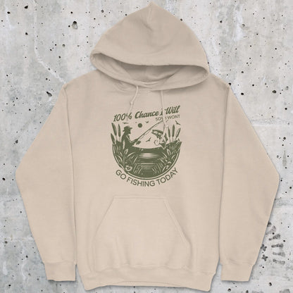 Sand, 100% Fishing Day Hoodie – fish-room