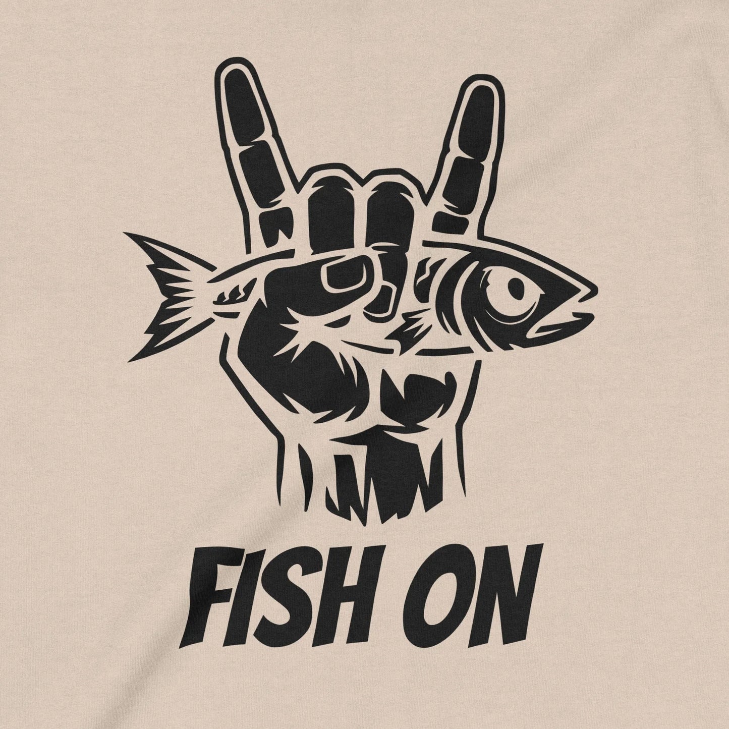 Sand, Fish On Sweatshirt – fish-room