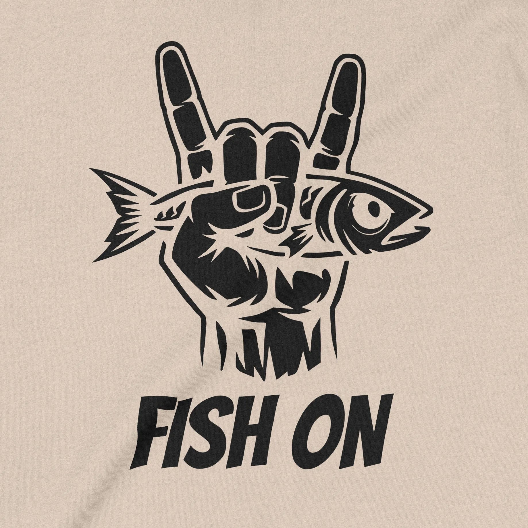 Sand, Fish On Sweatshirt – fish-room