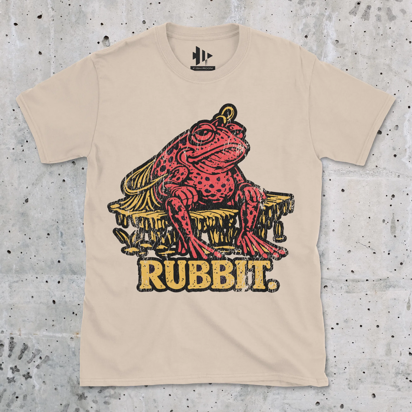Sand, Rubbit Frog Lure Fishing Tee – fish-room