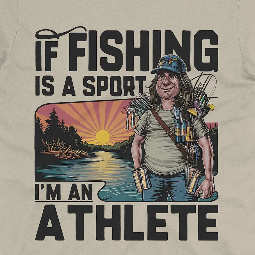 Fishing Athlete Tee