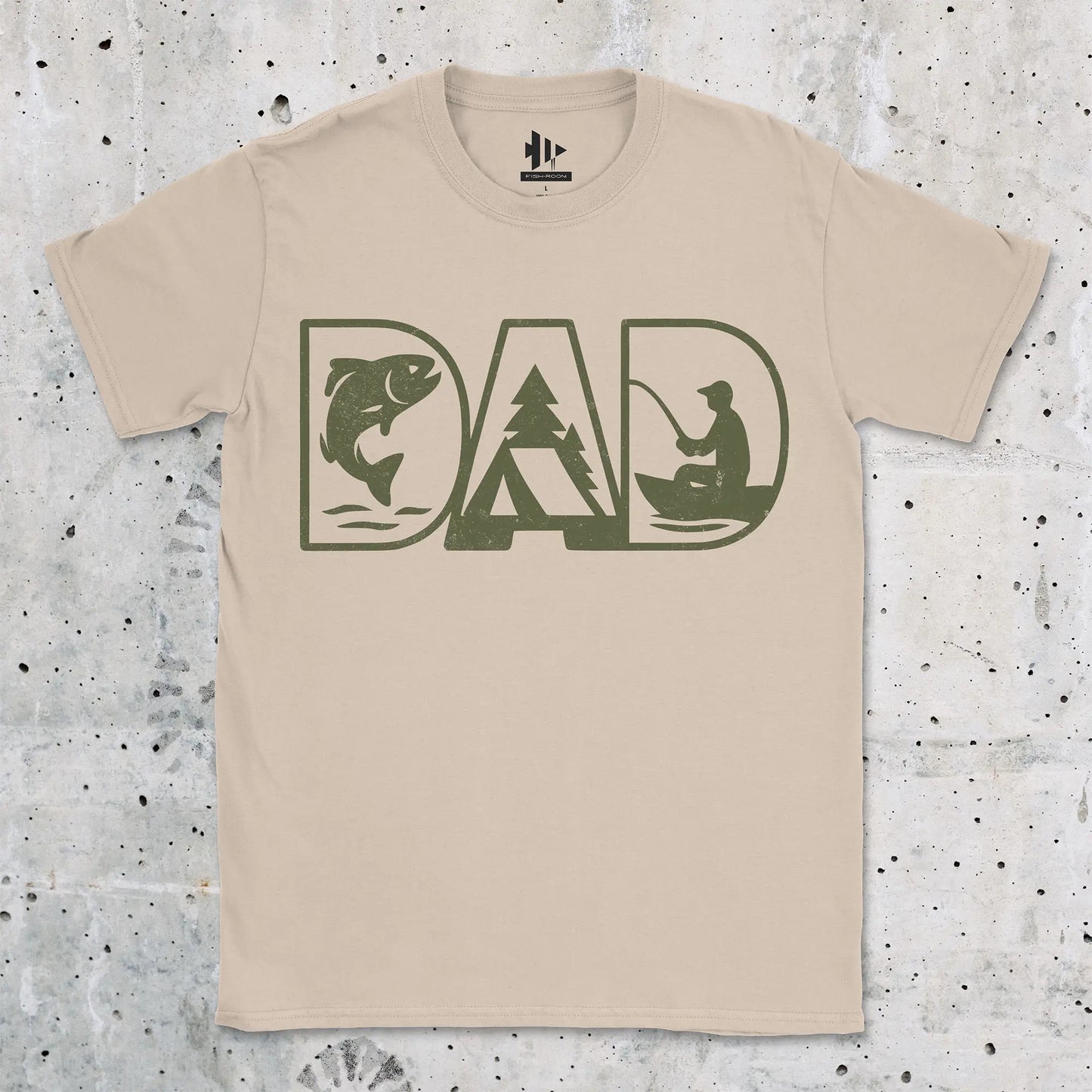 Sand, Dad Tee – fish-room