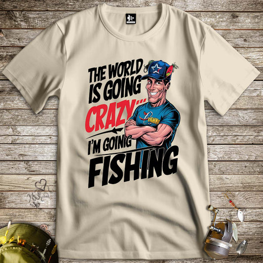I'm going fishing Tee-funny fishing t shirt-FISH-ROOM LLC