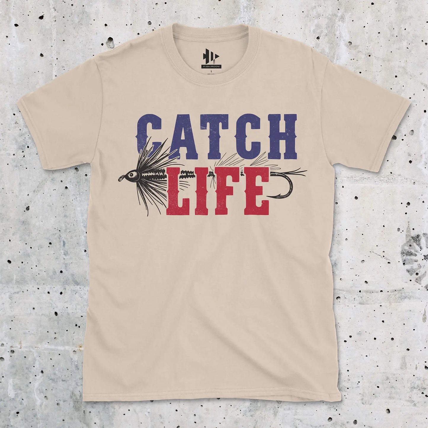 Sand, Catch Life Tee – fish-room