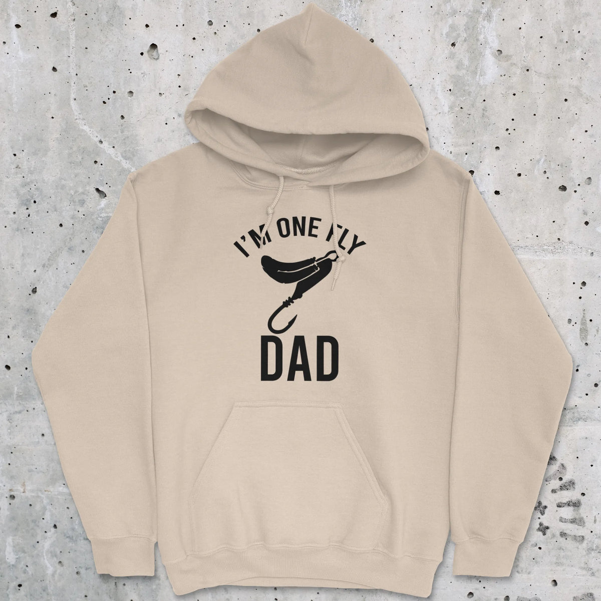 Sand, I'm One Fly Dad Hoodie – fish-room