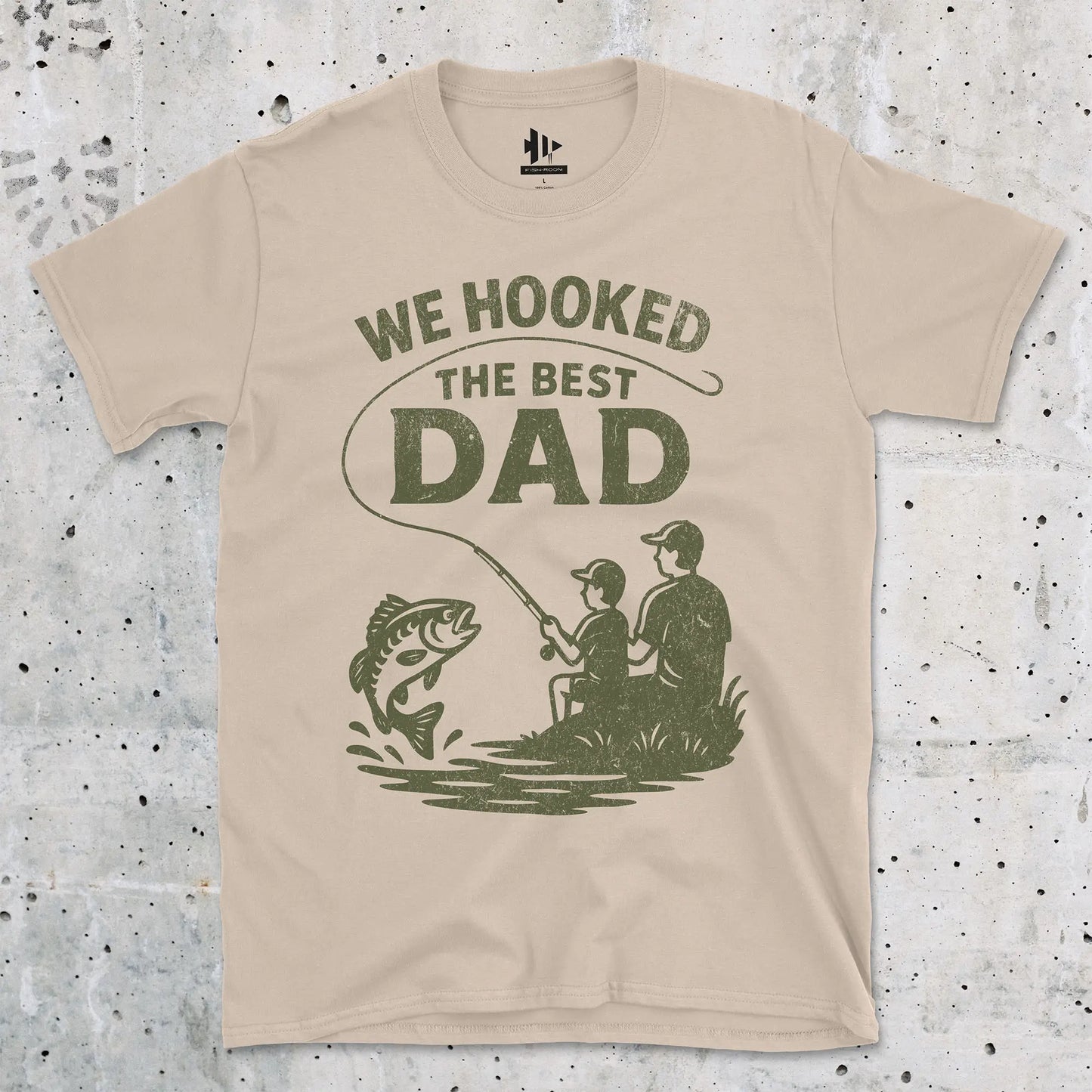 Sand, We Hooked the Best Dad Tee – fish-room