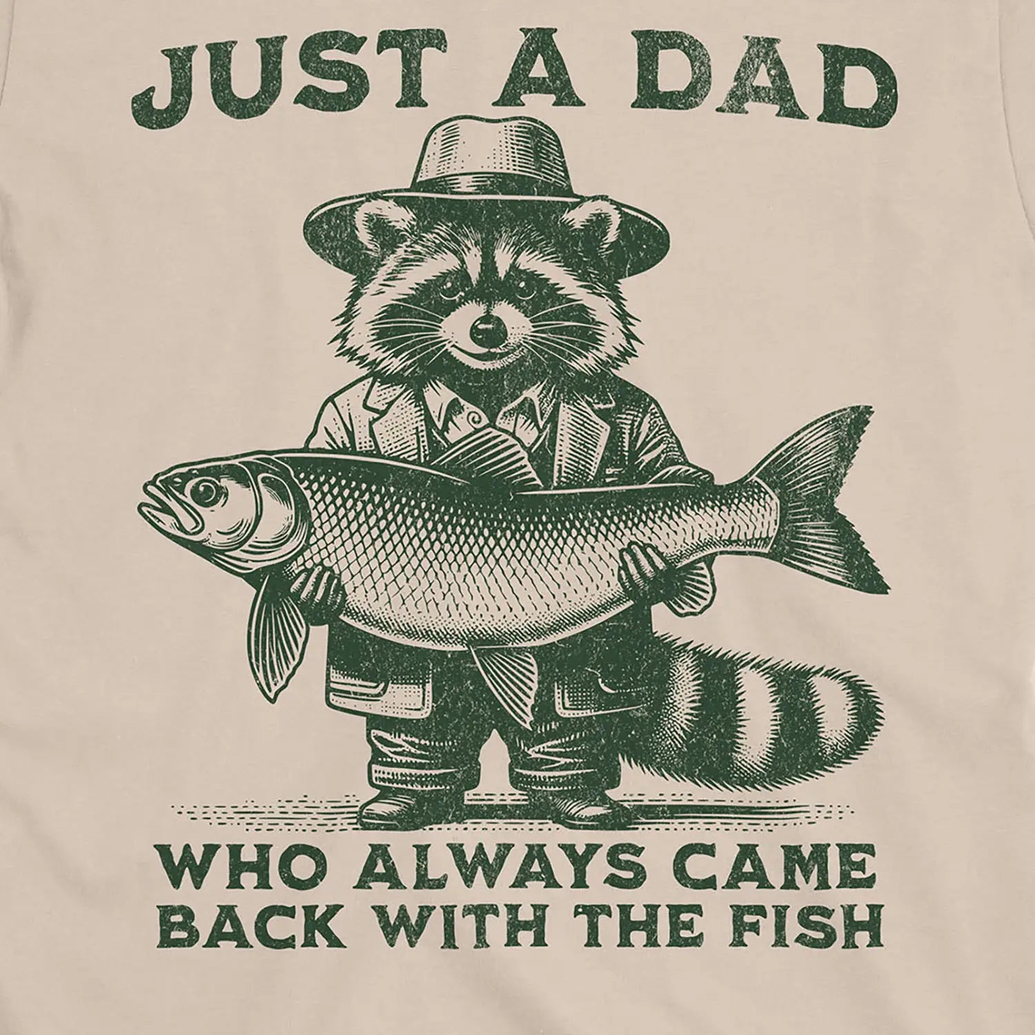Sand, Just a Dad Who Always Came Back With a Fish Tee – fish-room
