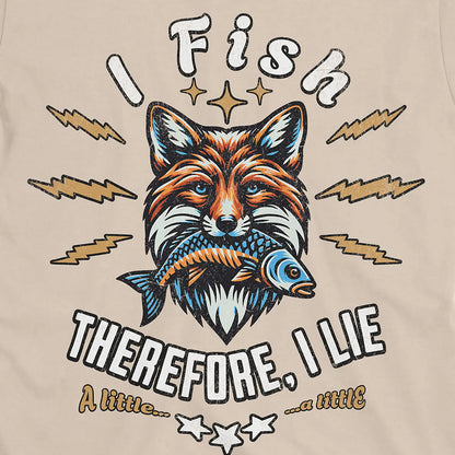 Sand, I Fish, Therefore I Lie... A Little Tee – fish-room