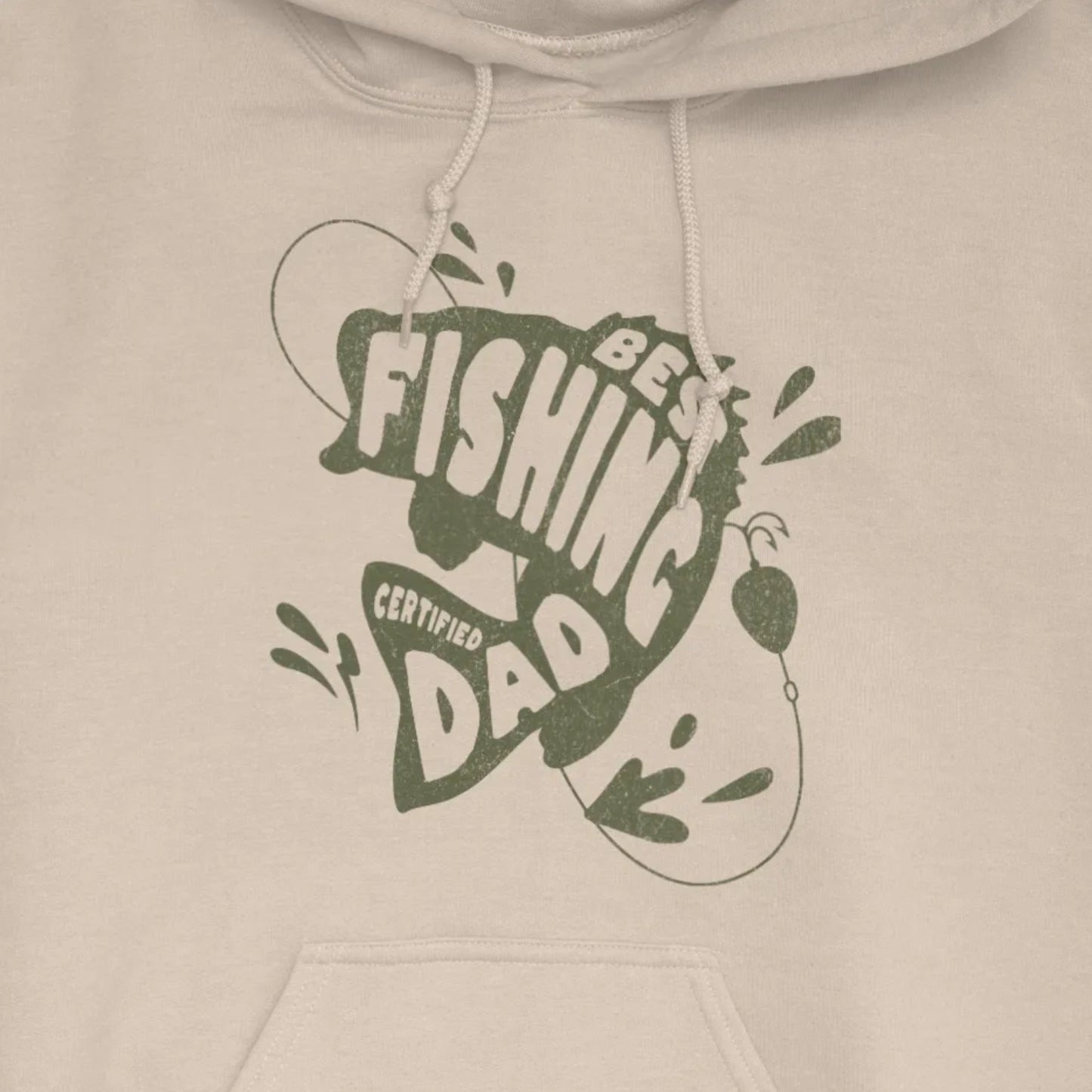 Sand, Certified Best Fishing Dad Hoodie – fish-room