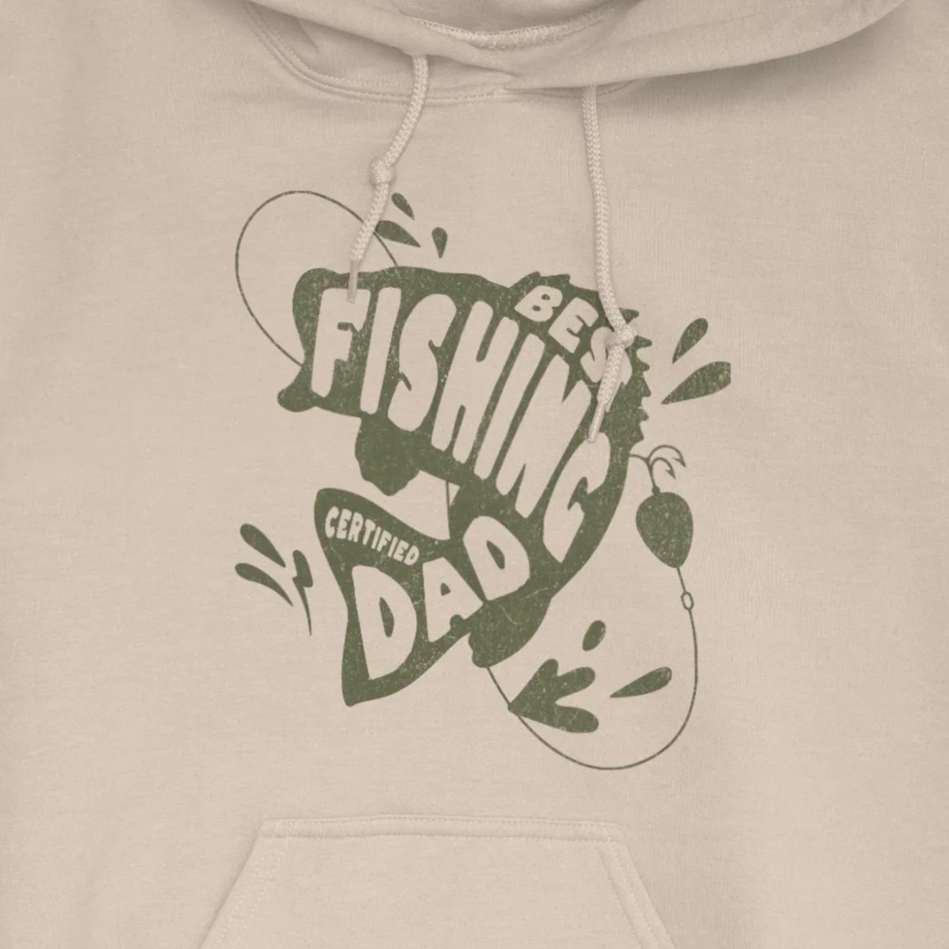 Sand, Certified Best Fishing Dad Hoodie – fish-room