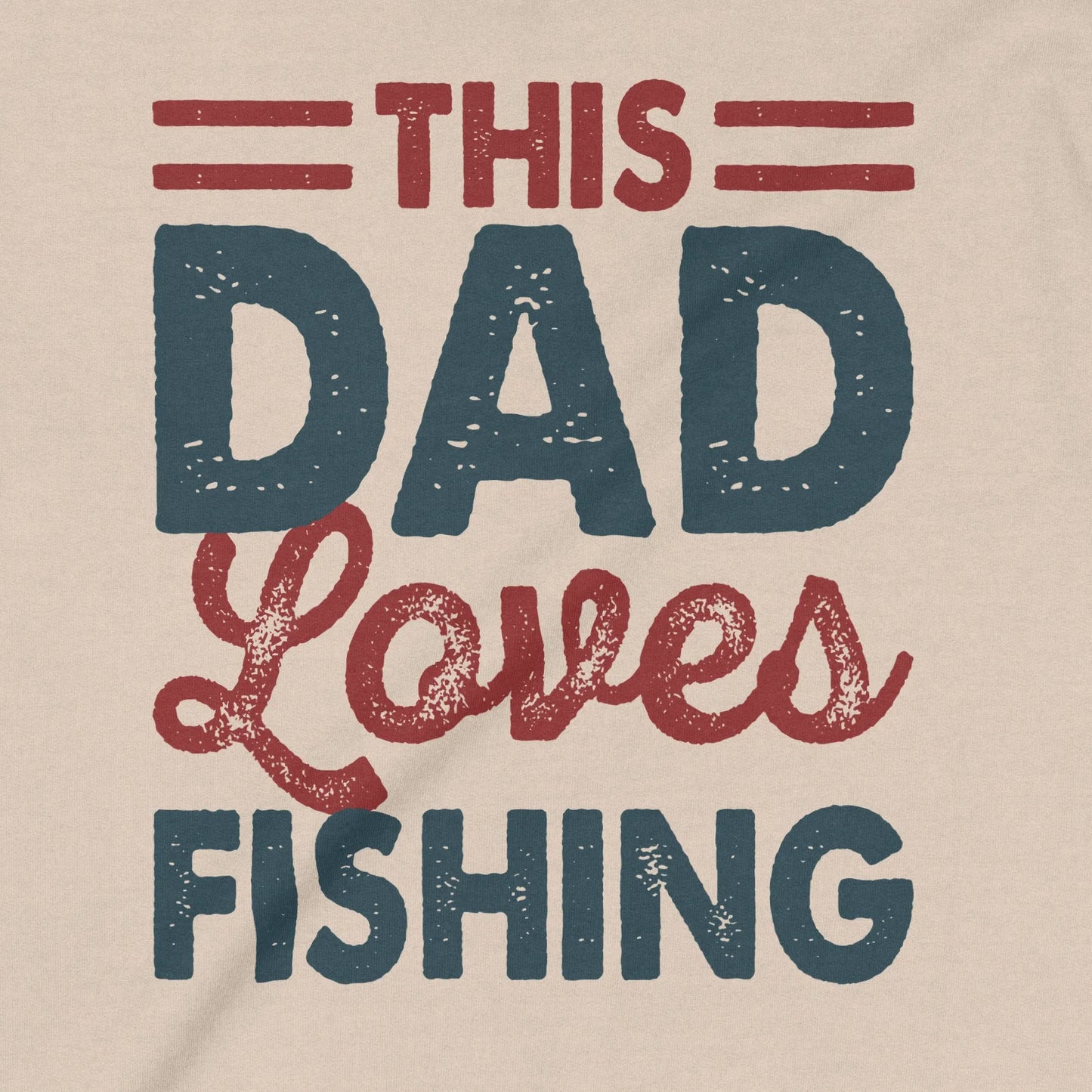 Sand, This Dad Loves Fishing Crewneck Sweatshirt – fish-room