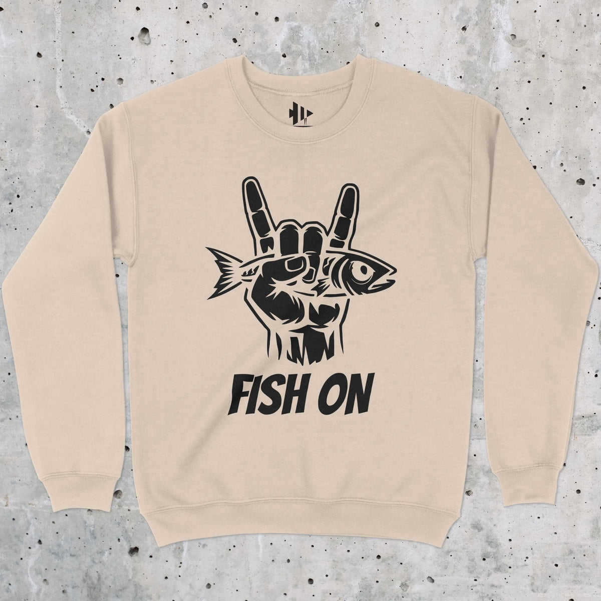 Sand, Fish On Sweatshirt – fish-room