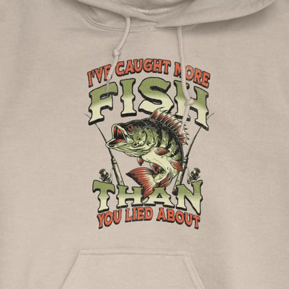 Sand, I've Caught More Fish Than You've Lied About Hoodie – fish-room