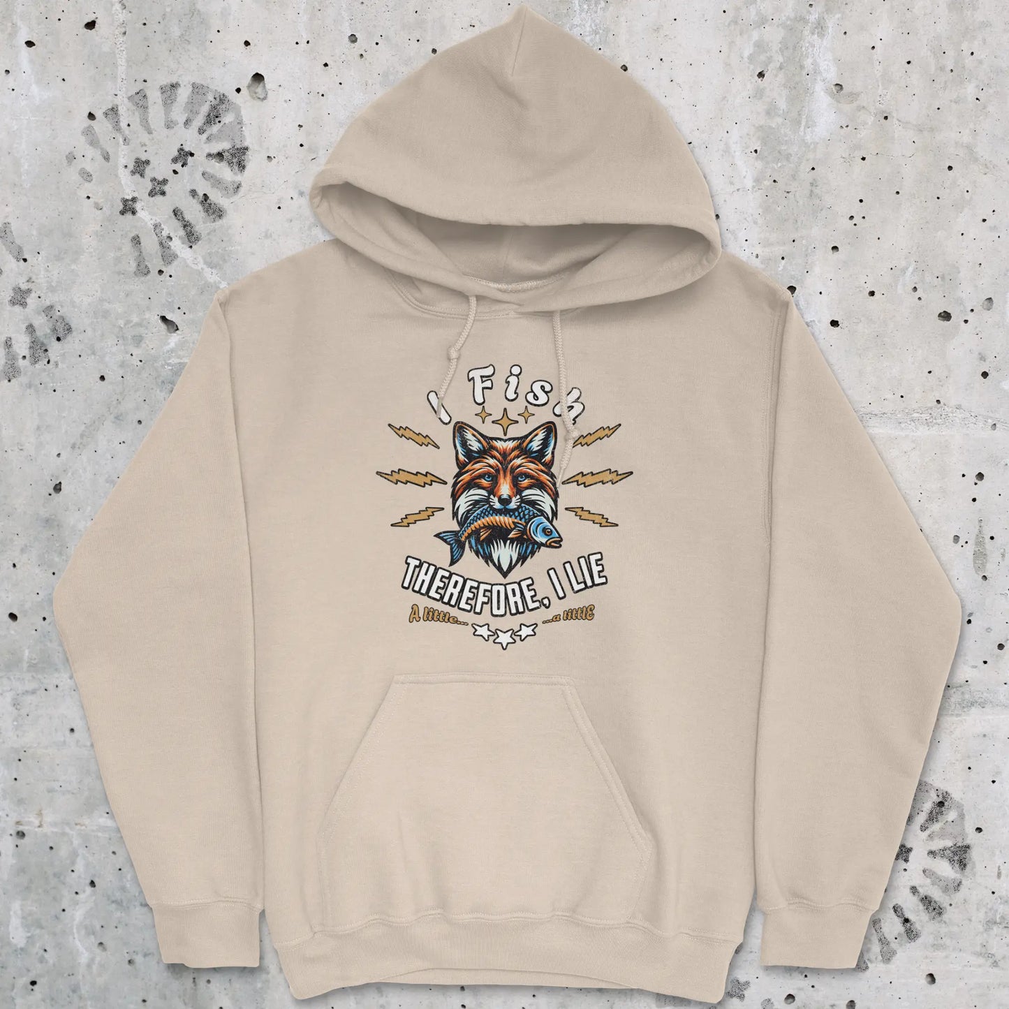 Sand, I Fish, Therefore I Lie... A Little Hoodie – fish-room