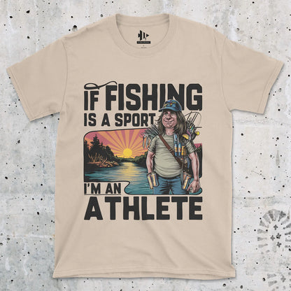 Sand, Fishing Athlete Tee – fish-room