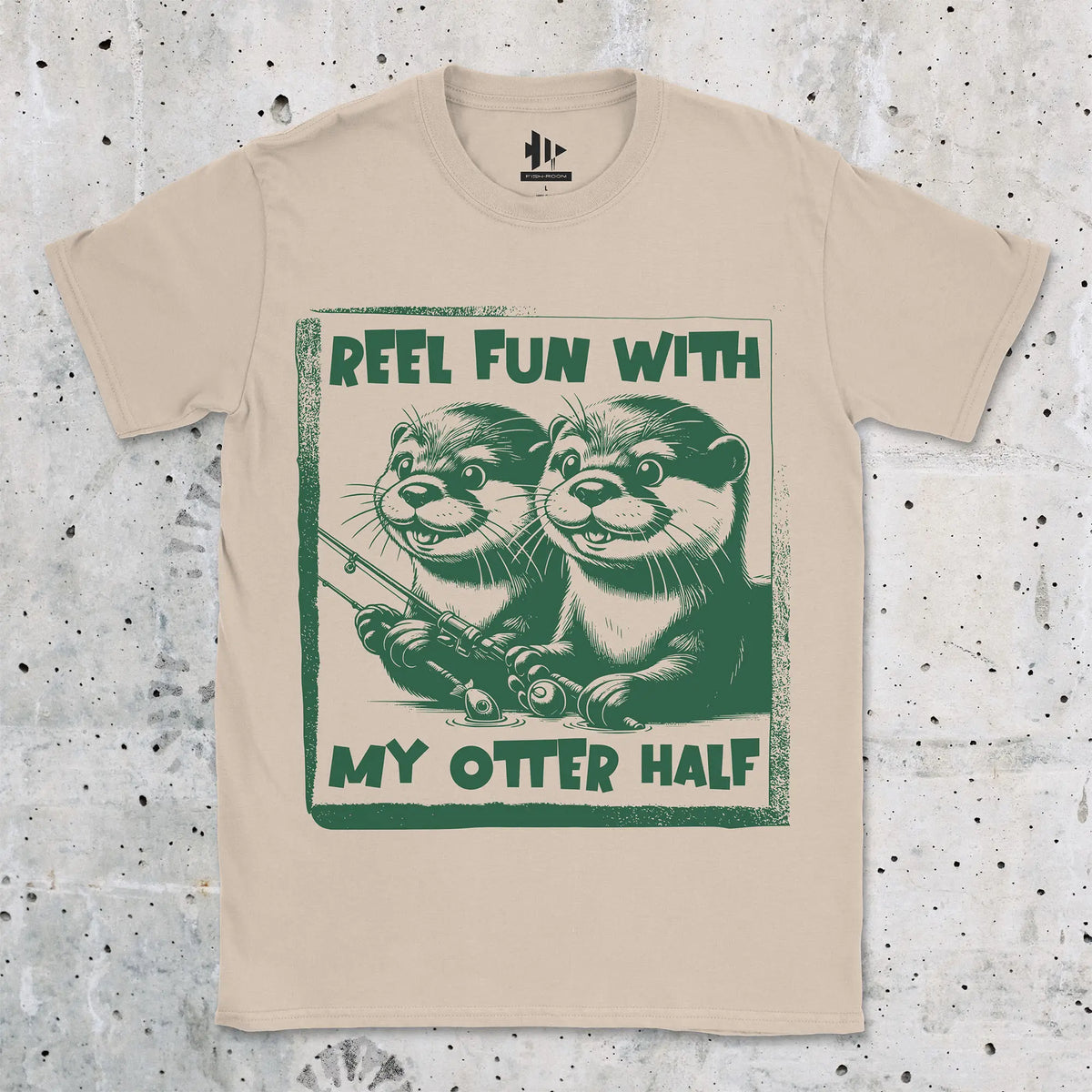 Sand, Reel Fun with My Otter Half Tee – fish-room