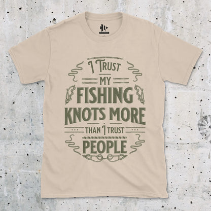 Sand, I Trust My Fishing Knots More Than I Trust People Tee – fish-room