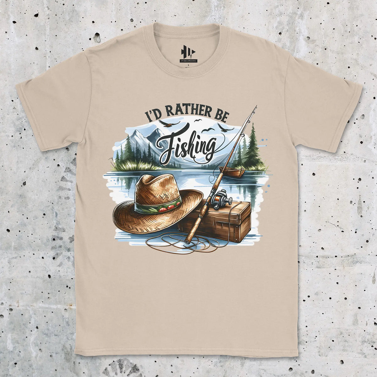Sand, I'd Rather Be Fishing Tee – fish-room