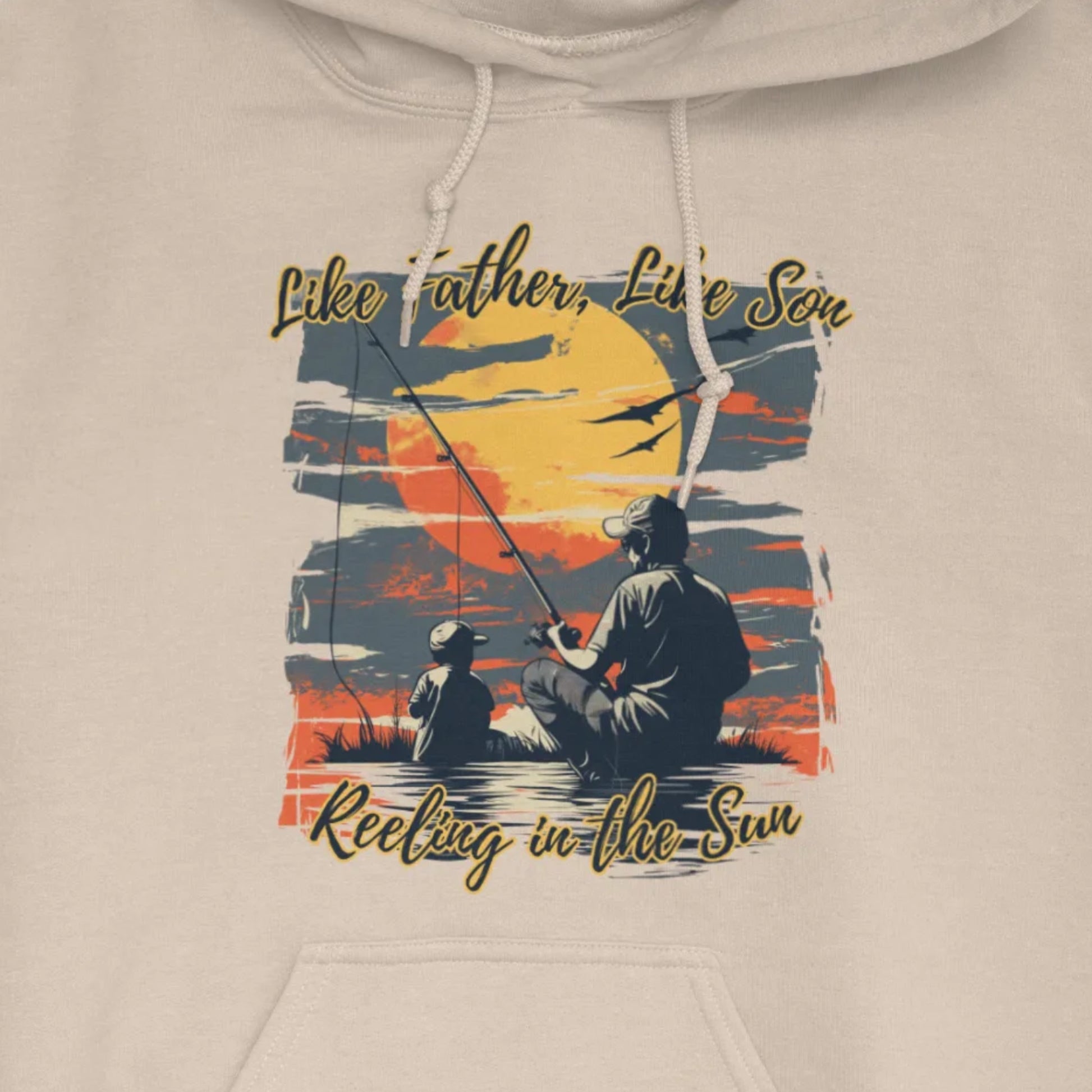 Sand, Like Father Like Son Hoodie – fish-room