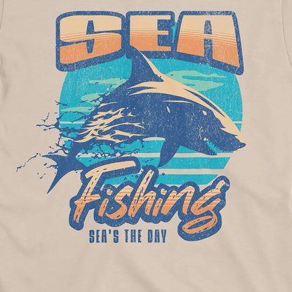 Sand, Sea Fishing, Sea's the Day Shark Tee – fish-room