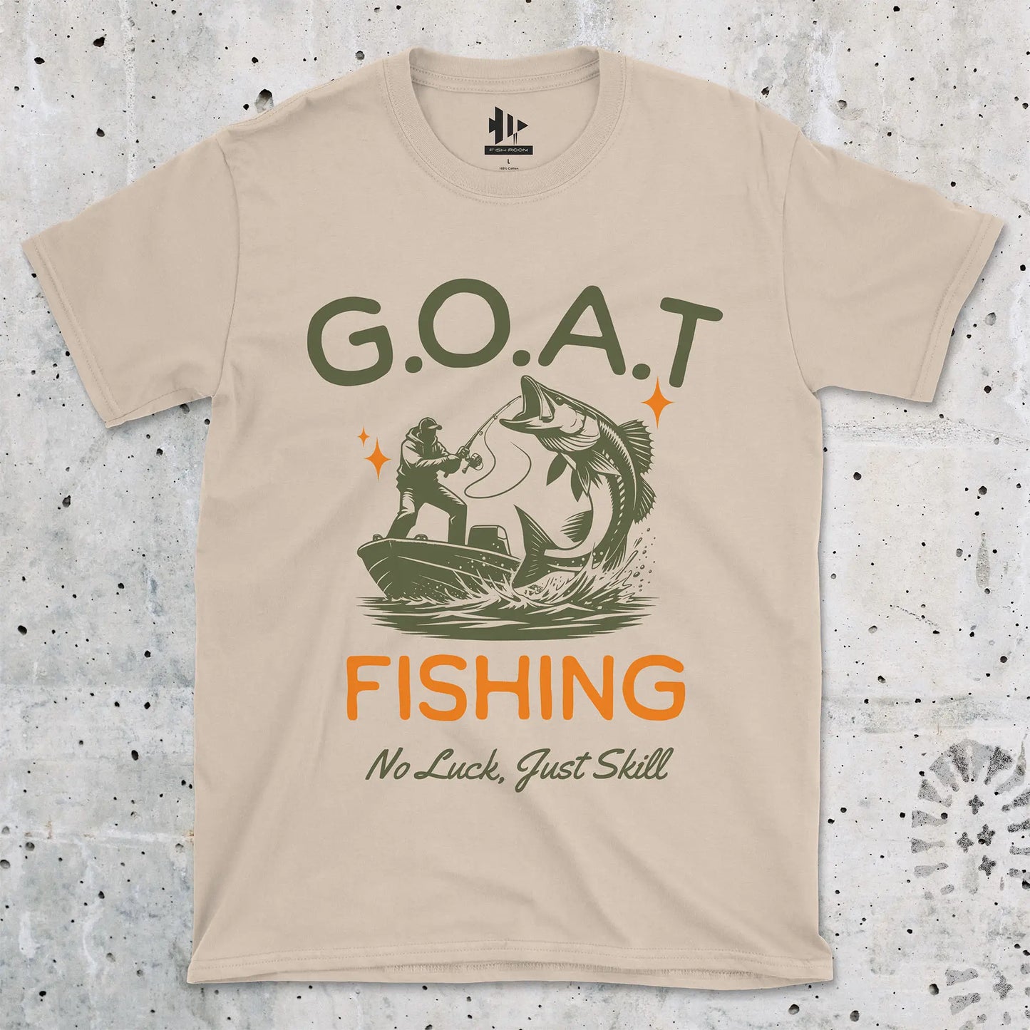 Sand, GOAT Fishing Tee – fish-room