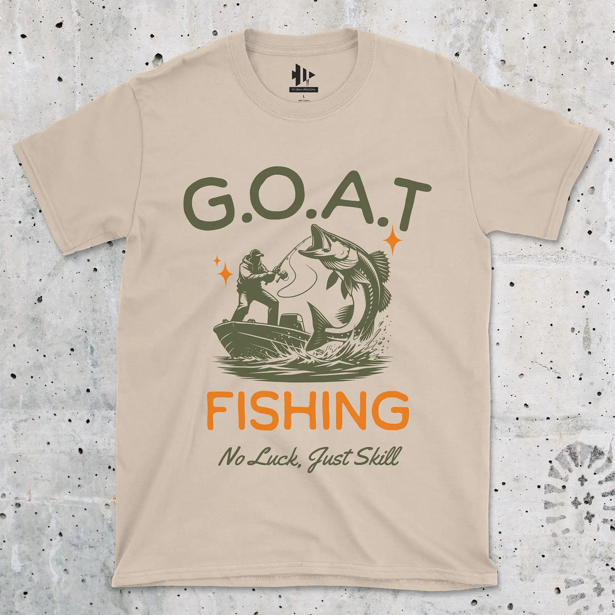 Sand, GOAT Fishing Tee – fish-room