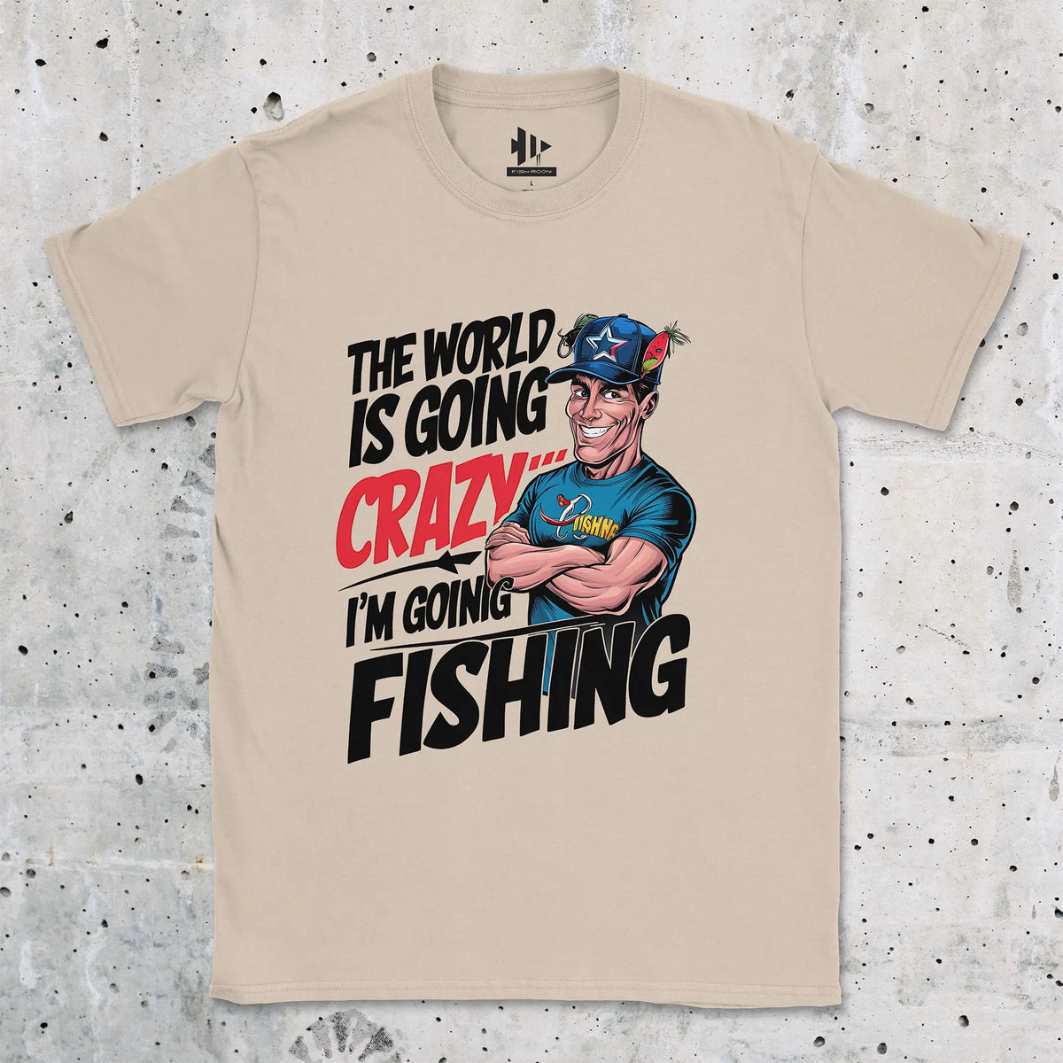 Sand, I'm going fishing Tee – fish-room