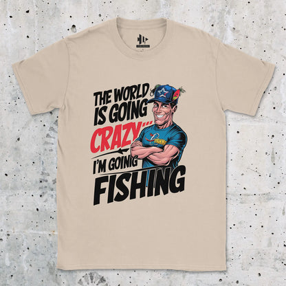 Sand, I'm going fishing Tee – fish-room